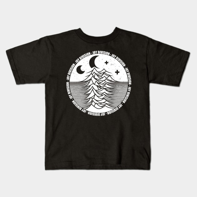 Joy Division // Gothic Rock Fan Art Kids T-Shirt by Trendsdk